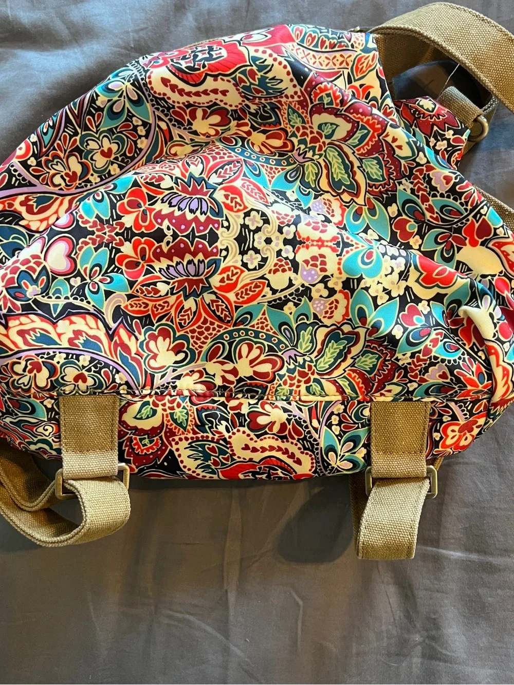 Butterfly Backpack Floral Pattern Bohemian Y2K Style